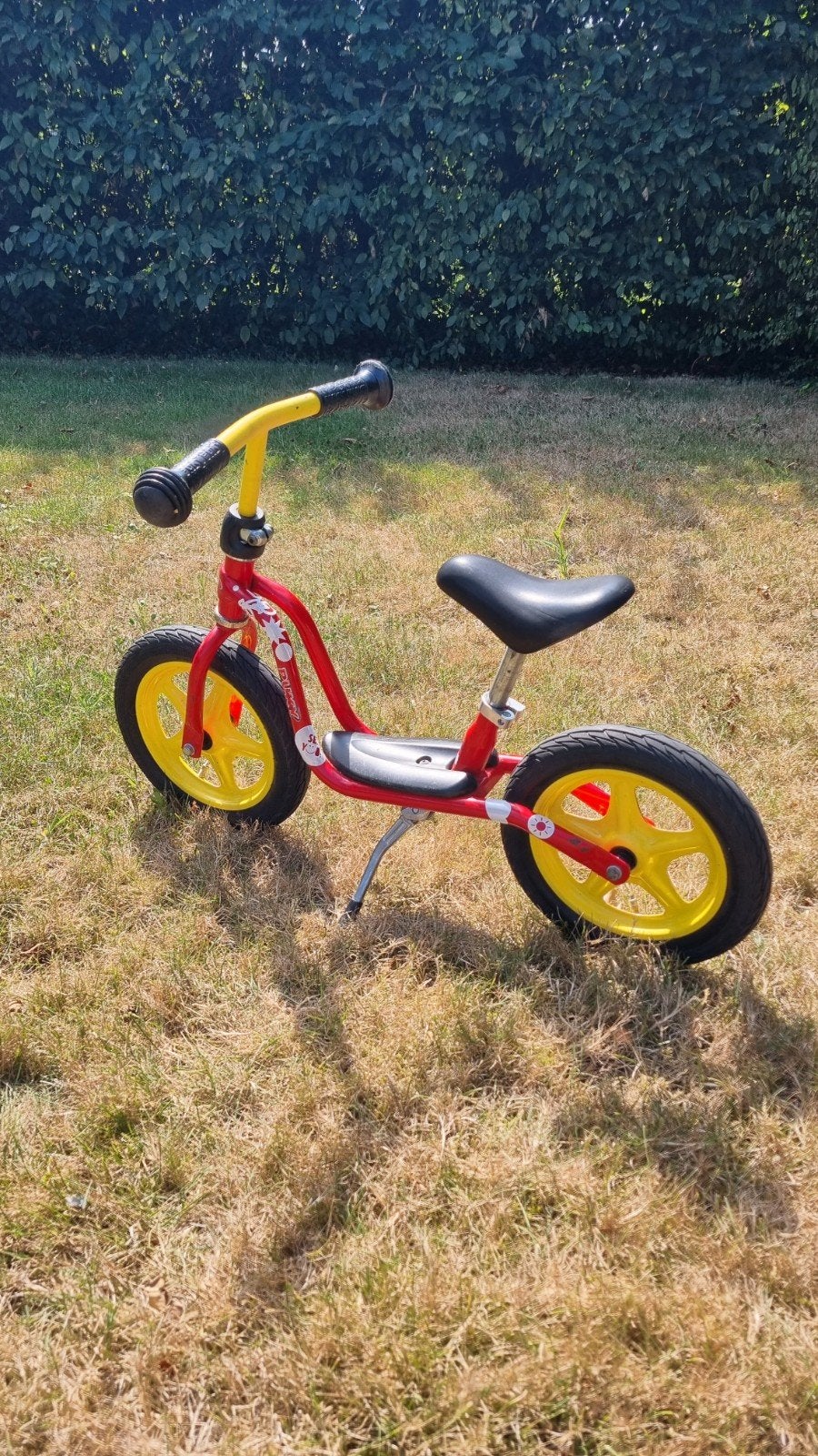 Puky loopfiets met standaard, veel plezier van gehad, Ophalen, Gebruikt, 16 tot 20 inch, Puky