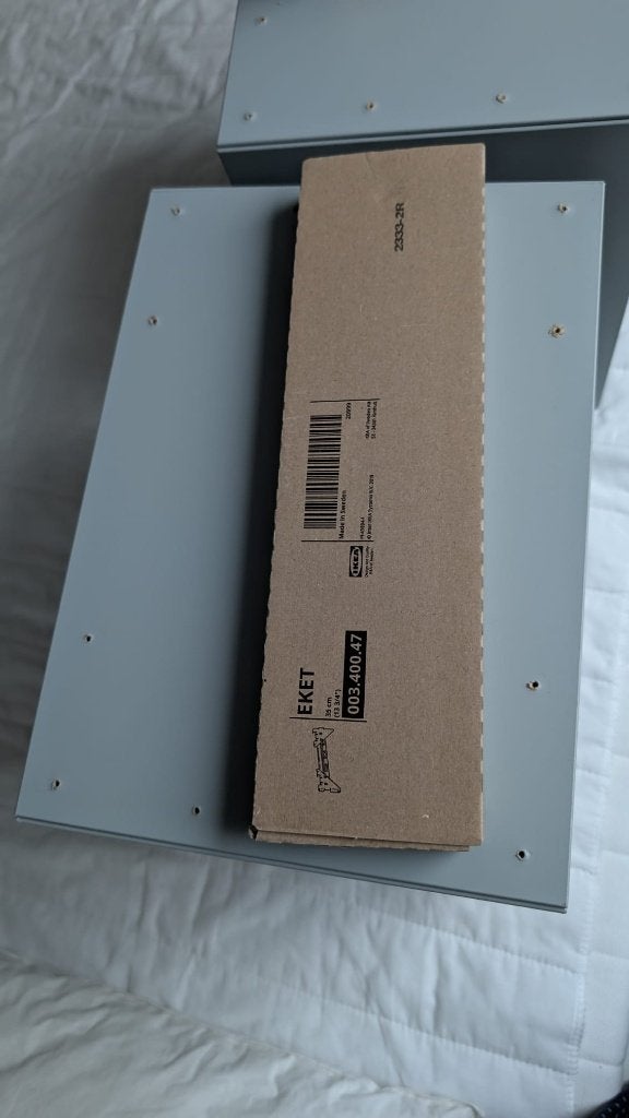 3x IKEA eket, Ophalen, Gebruikt