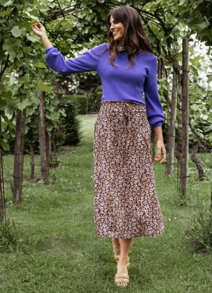 Bruine travel rok van Studio Anneloes in maat S., Kleding | Dames, Maat 38/40 (M), Studio Anneloes, Bruin, Nieuw