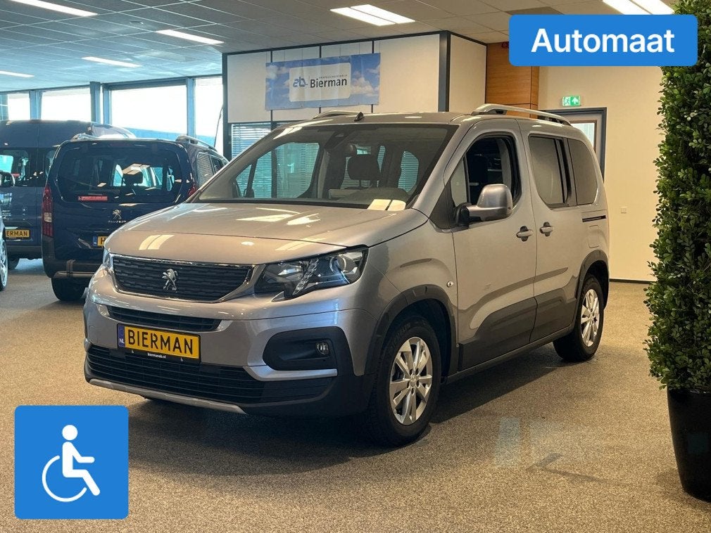 Peugeot Rifter Geen (bj 2021, automaat), Auto's, Peugeot, Automaat, 12 maanden, Stof, Gebruikt