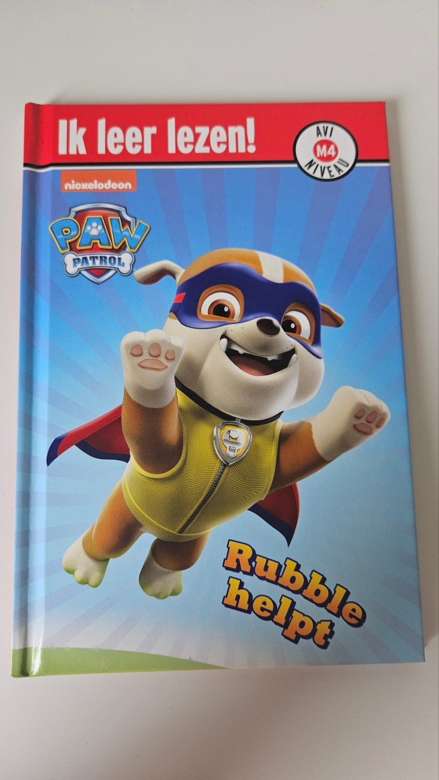 Paw Patrol: Rubble Helpt - Ik leer lezen! (AVI M4), Ophalen of Verzenden, Zo goed als nieuw, Nickelodeon, Fictie algemeen