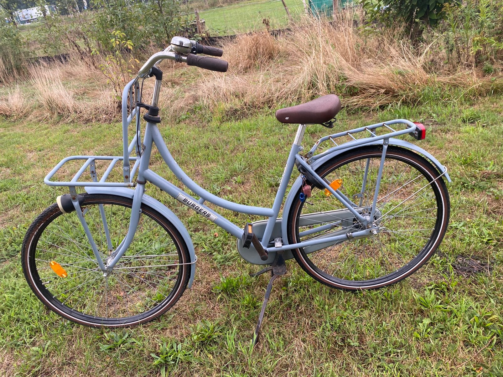 Meidenfiets met krathouder, Ophalen, Gebruikt