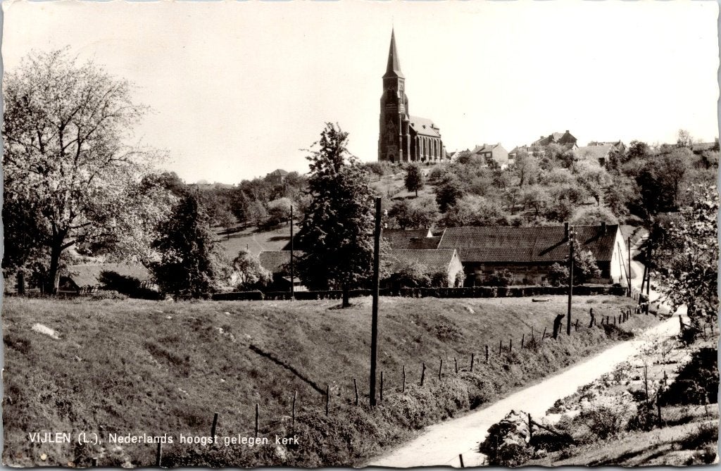 Vijlen - 12 oude ansichtkaarten II, Verzenden, 1960 tot 1980, Gelopen, Limburg