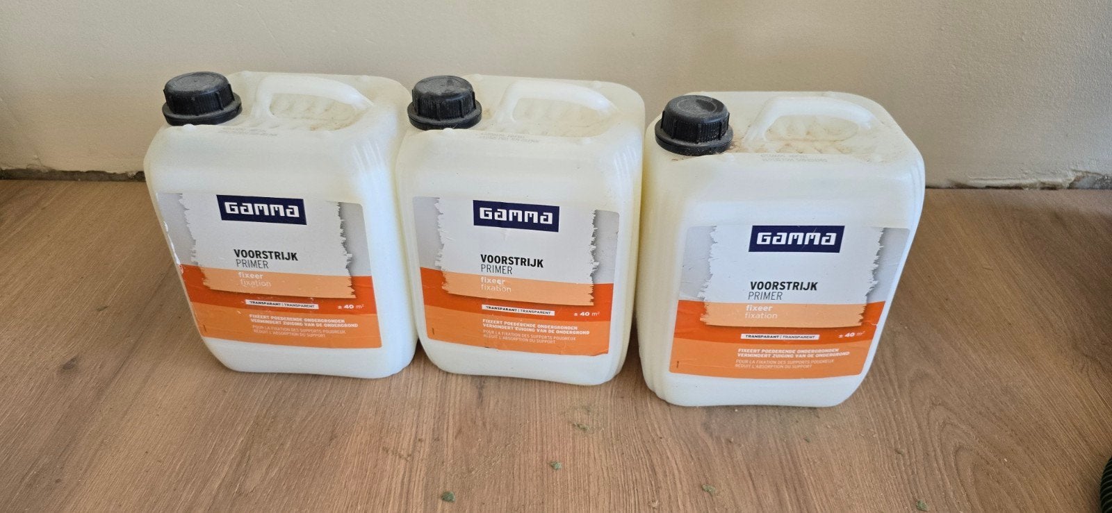 Gamma Voorstrijk Primer 5L (3 stuks), Ophalen