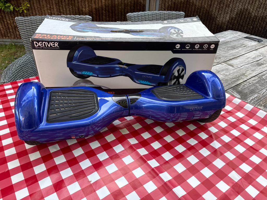 Denver Balance Scooter DBO-6501 MK2 - Blauw, Ophalen, Gebruikt, Elektrische step (E-scooter)