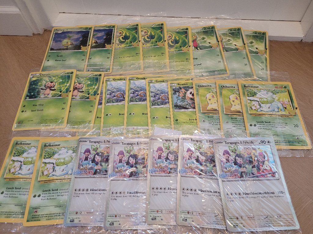 Pokemon 25x Jumbo promo 25th celebrations sealed, Ophalen of Verzenden, Zo goed als nieuw, Meerdere kaarten