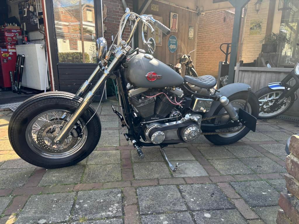 Dyna bobber., Motoren, Motoren | Harley-Davidson, 2 cilinders, Chopper, Particulier, Meer dan 35 kW