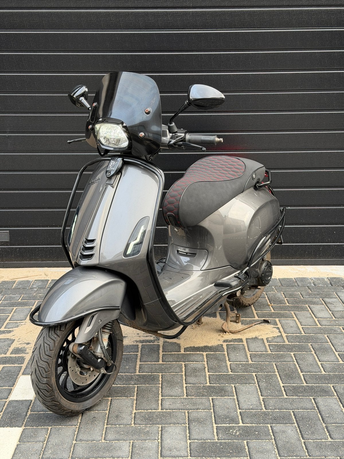 Vespa sprint 2020! Porsche agaat grijs! Akrapovic! 65km/h, Ophalen of Verzenden, Zo goed als nieuw, Benzine