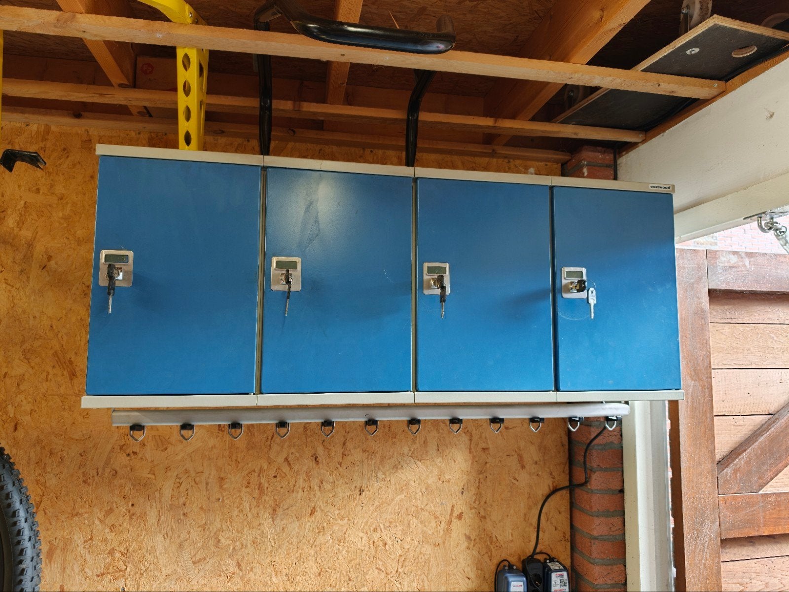 Oostwoud school kluisjes lockers 120x50x50, Huis en Inrichting, Kasten | Lockerkasten, Ophalen, Gebruikt