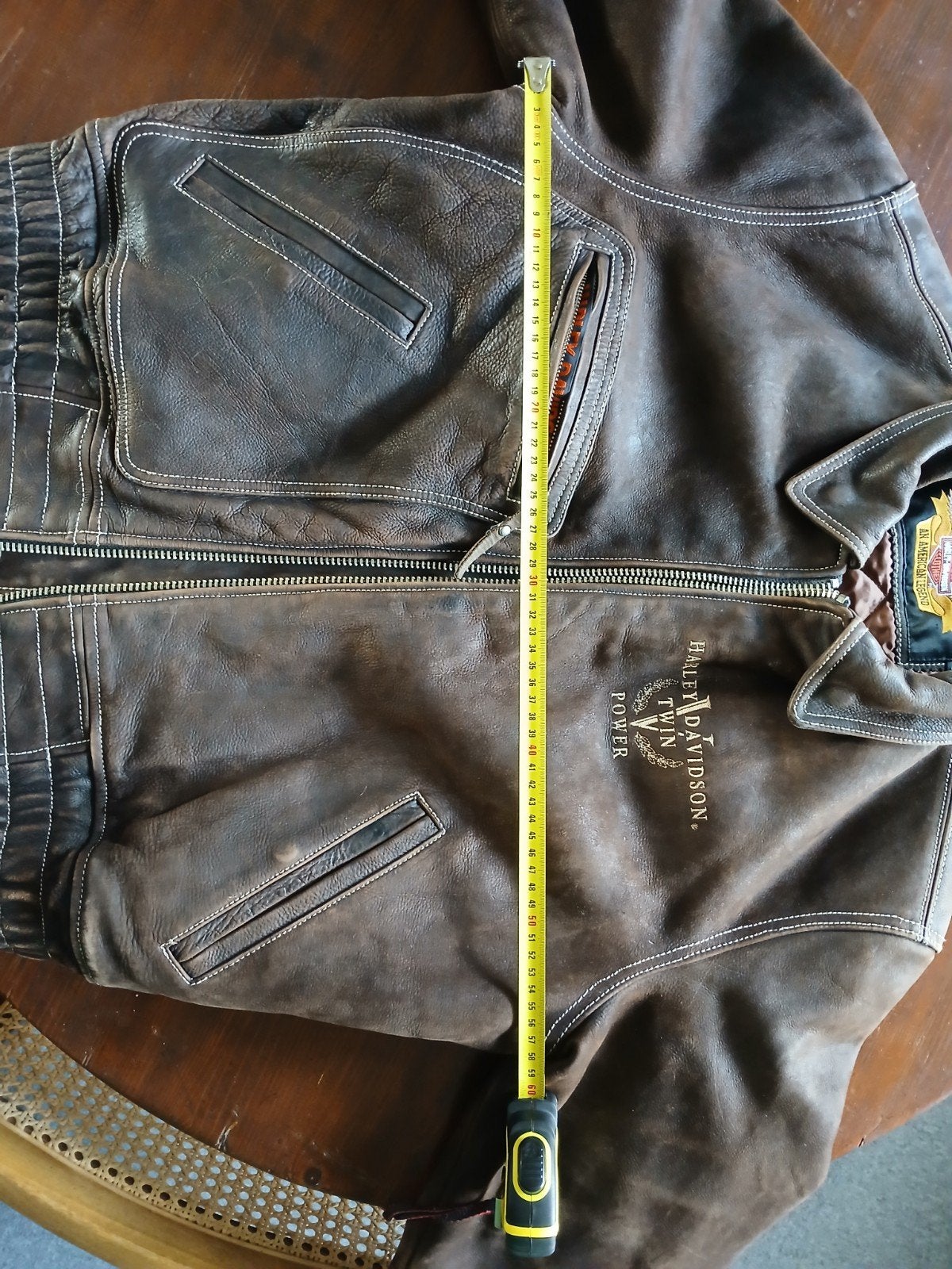 Harley-Davidson Leren Jas - Vintage Stijl, Harley-Davidson, Heren, Jas | leer, Ophalen of Verzenden