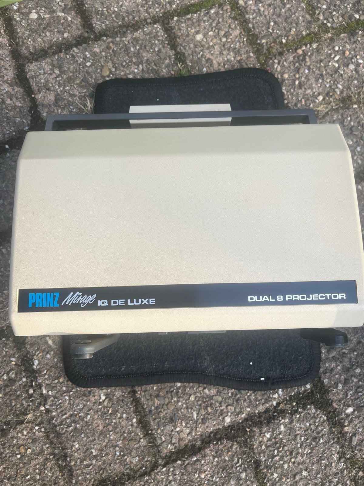 Prinz Mirage 1G De Luxe Dual 8 Projector, Ophalen of Verzenden, Gebruikt, Met scherm