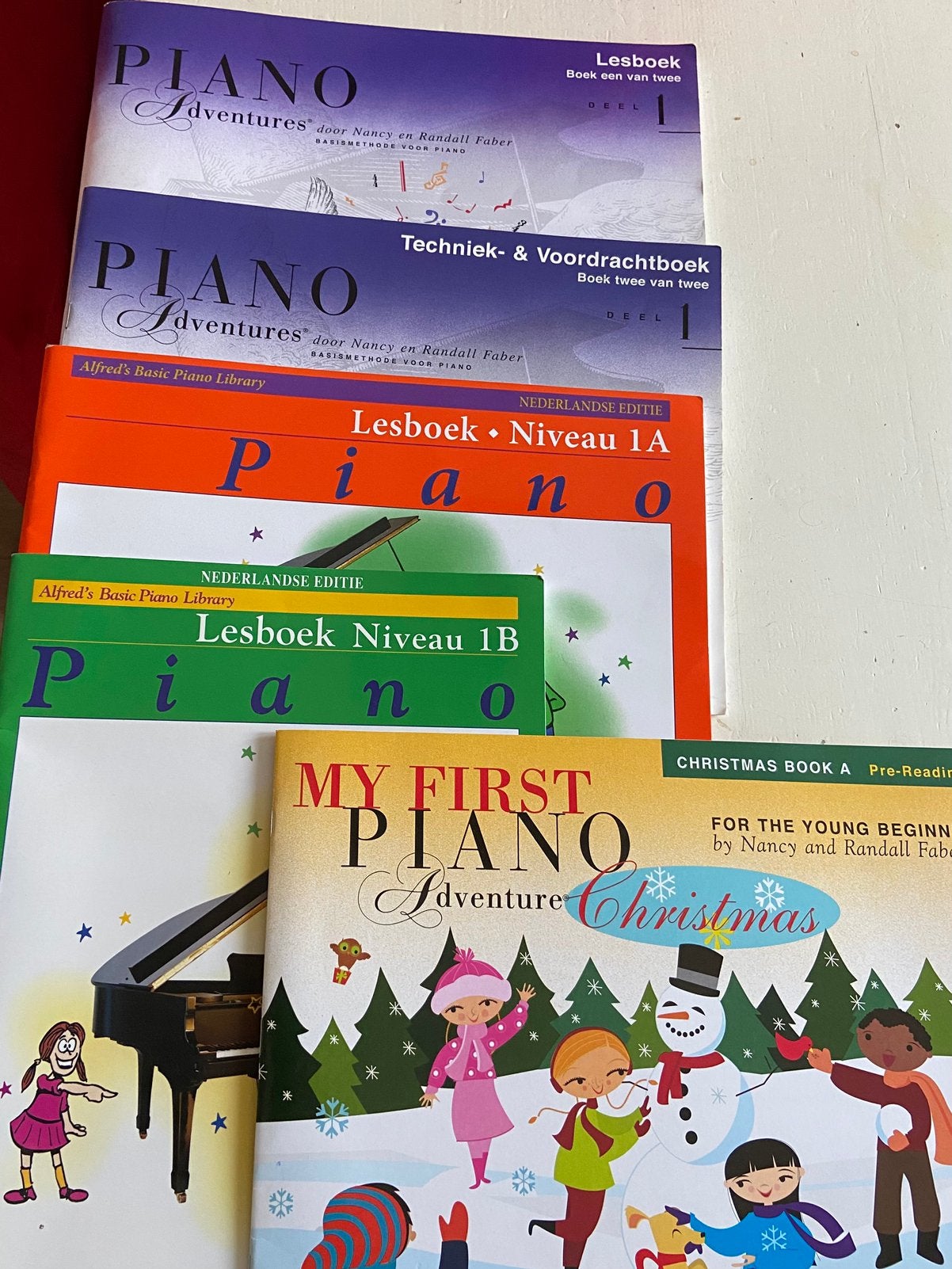 Set eerste lessen piano leren spelen, Klassiek, Les of Cursus, Ophalen of Verzenden, Zo goed als nieuw