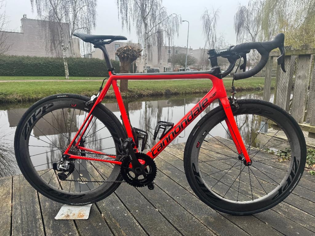 Racefiets Cannondale SuperSix Evo Hi-Mod 56 SRAM Red Etap 11, Gebruikt, Carbon, 10 tot 15 versnellingen, Heren