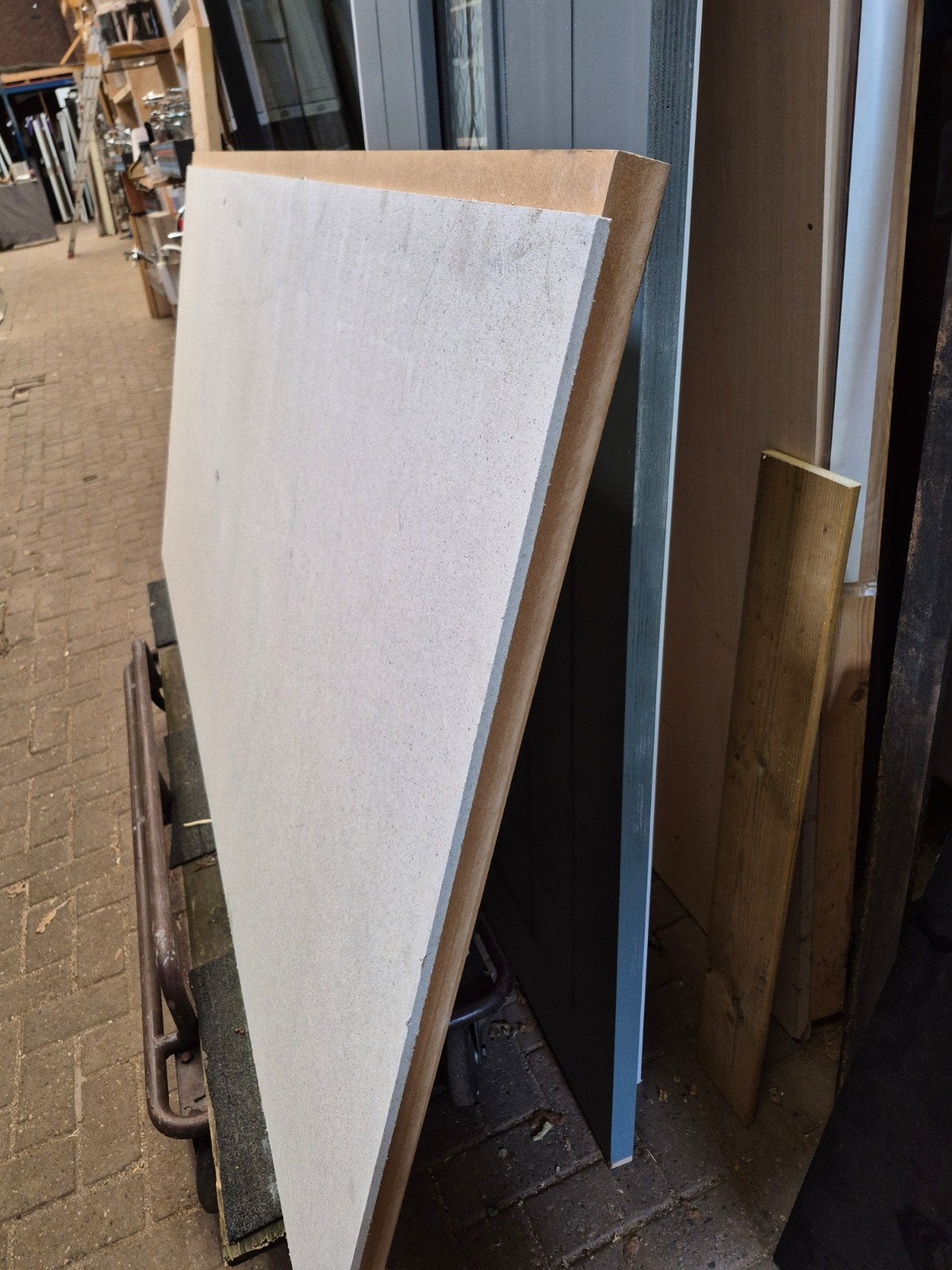 Fermacell 10mm  en mdf plaat 38mm dikke plaat in 1 koop!, Doe-het-zelf en Verbouw, Platen en Panelen, Ophalen, Overige materialen