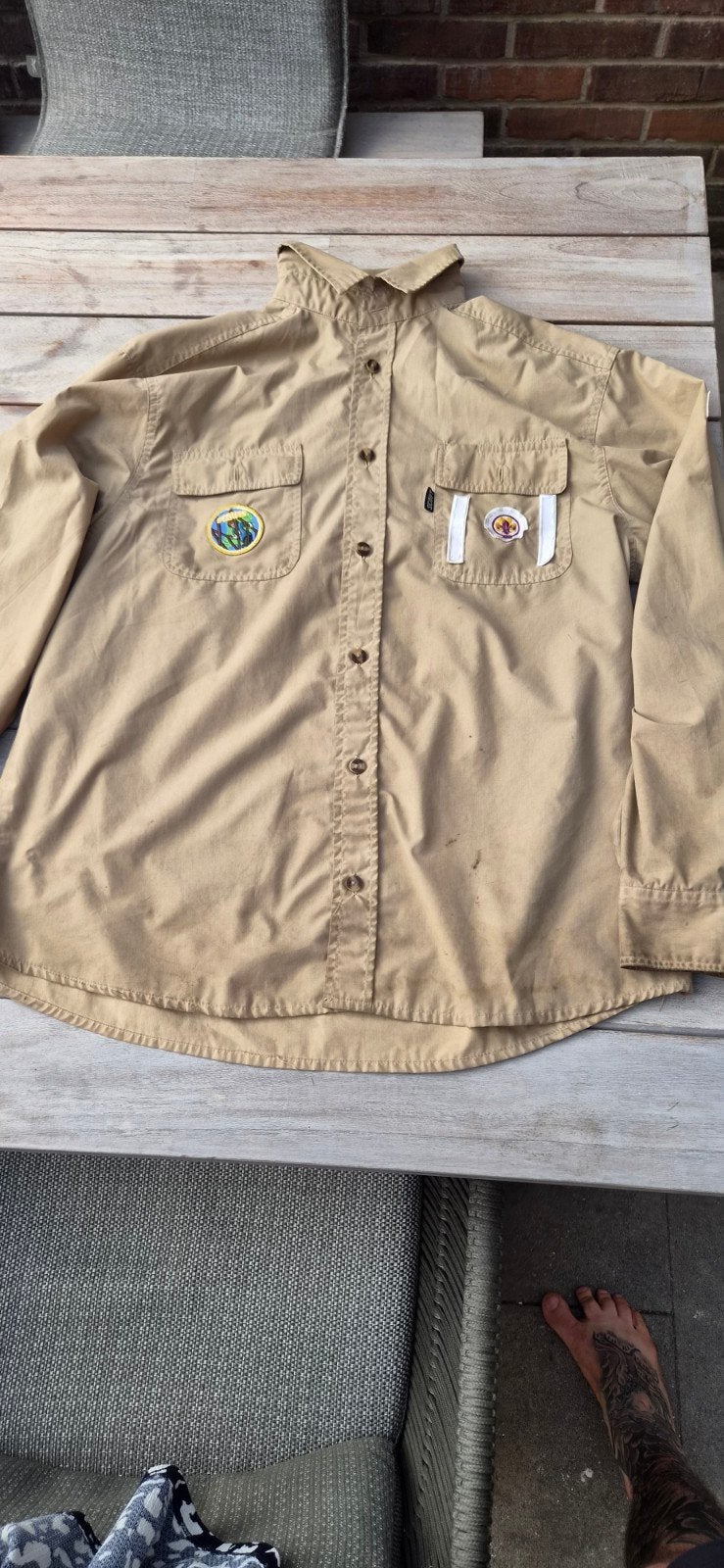 Welpen -scouts blouse maat 176, Ophalen of Verzenden, Zo goed als nieuw, Kleding