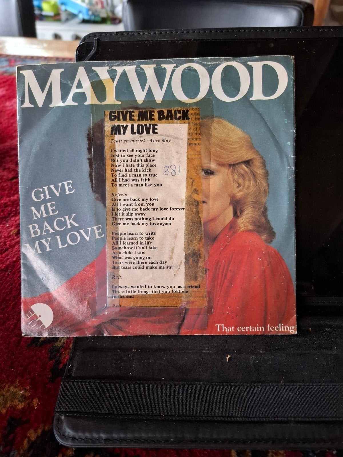 Maywood - Give Me Back My Love (Single), Cd's en Dvd's, Vinyl | Pop, Gebruikt, Pop, 7 inch, EP