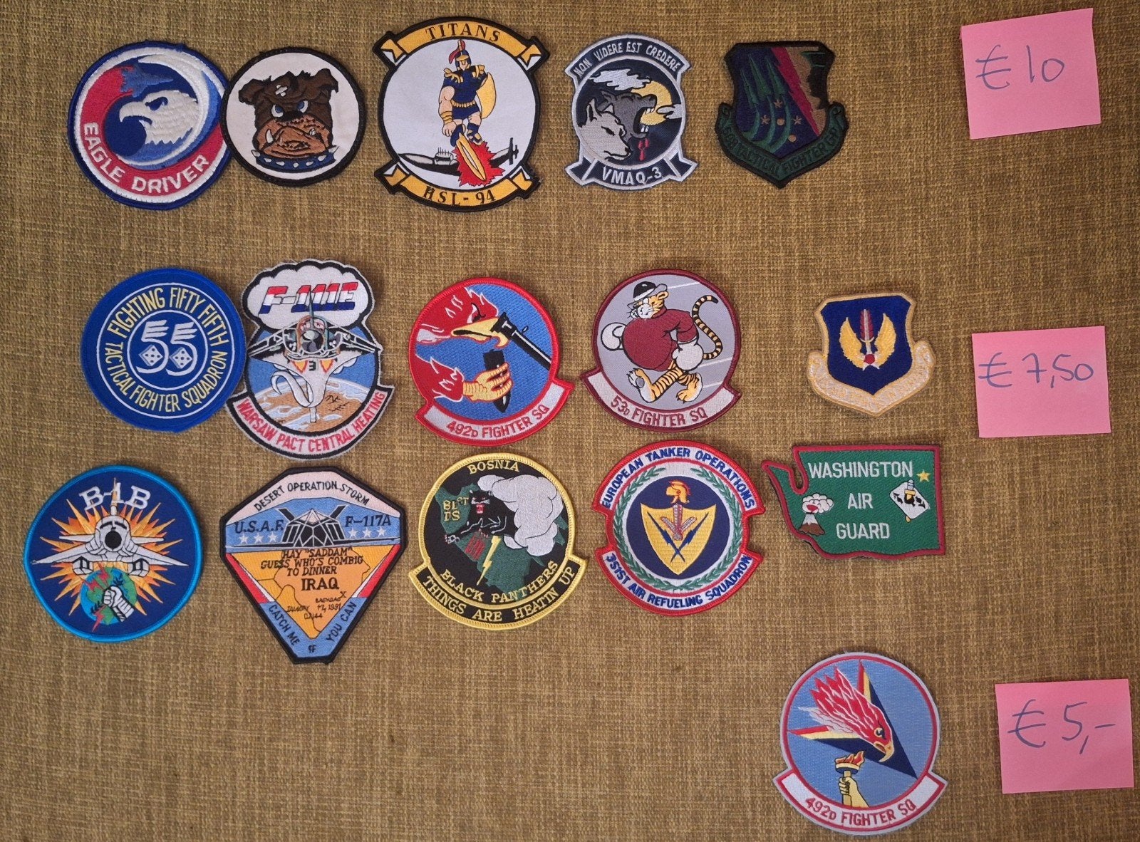 USAF Patches - Luchtmacht, Ophalen of Verzenden, Luchtmacht, Amerika, Embleem of Badge