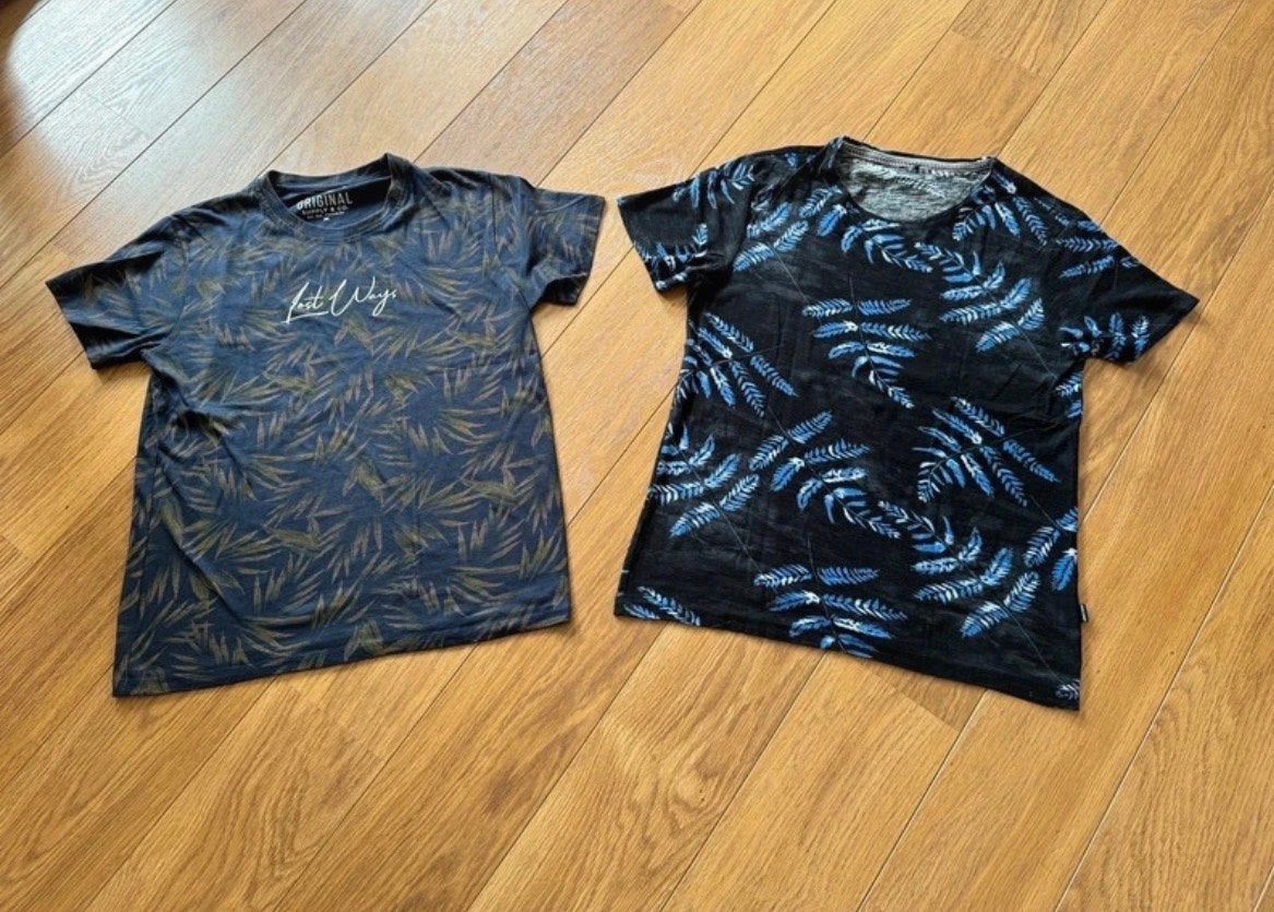 2 T-shirts Maat M - Gabbiano en Original, Ophalen of Verzenden, Zo goed als nieuw, Maat 48/50 (M), Overige kleuren
