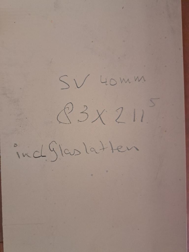 deur/spaanplaatvulling, deur met glaslatten, zonder glas, Binnendeur, Nieuw, Ophalen of Verzenden, 200 tot 215 cm