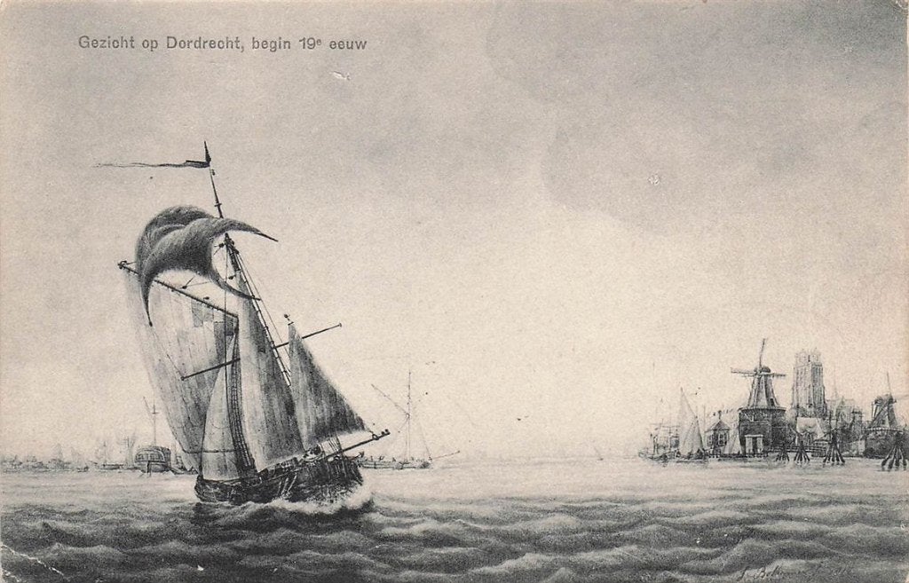 702-212-043 Gezicht Op Dordrecht, Verzenden, Voor 1920, Zuid-Holland