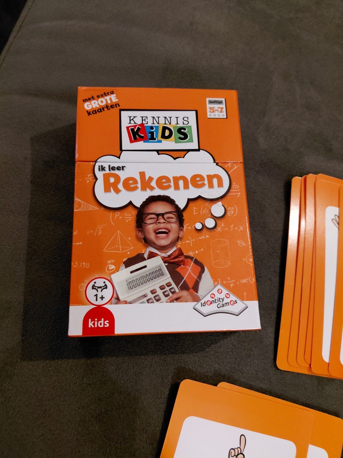 ik leer rekenen, Ophalen of Verzenden, Zo goed als nieuw, Speelkaart(en)
