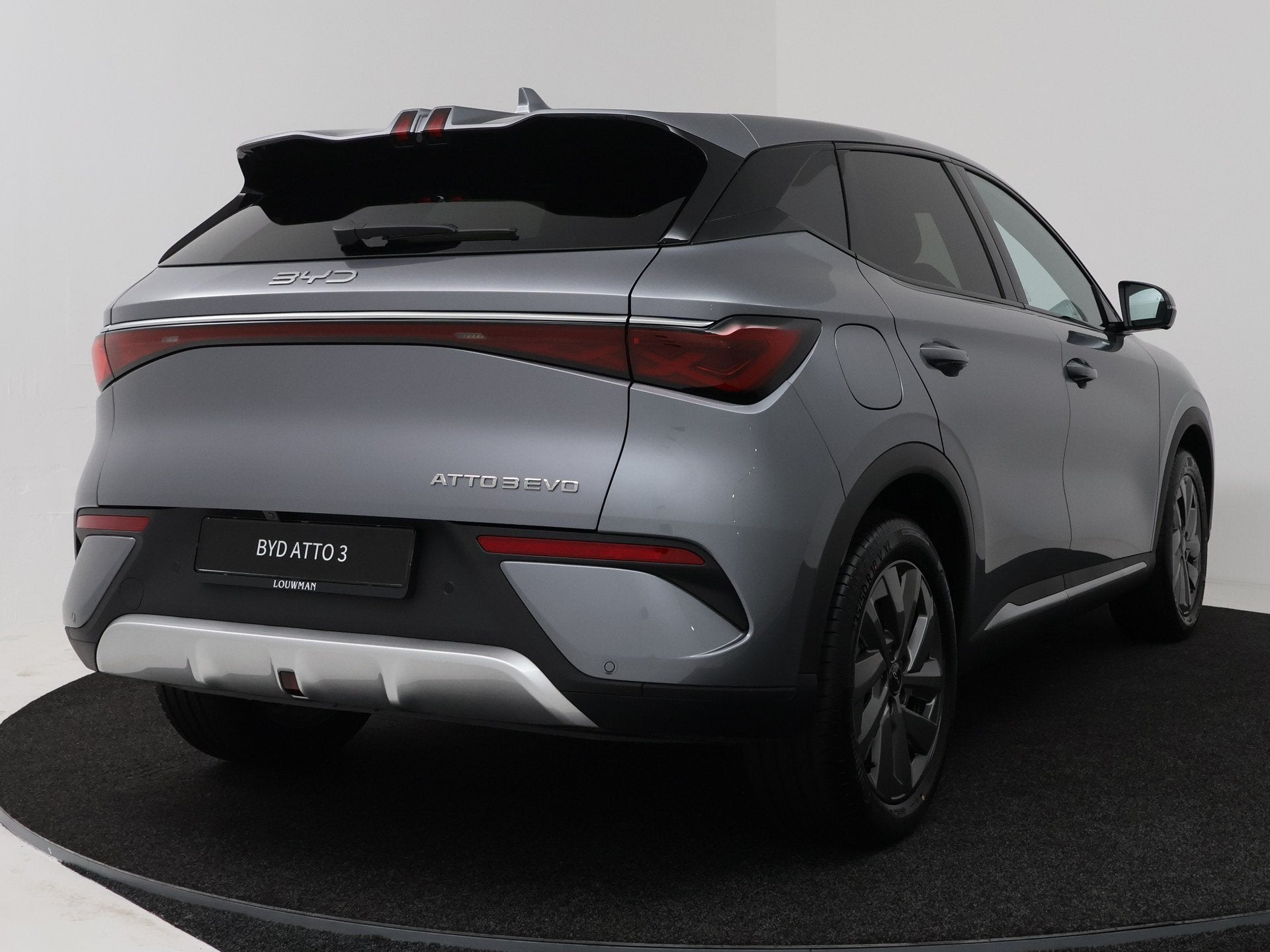 BYD Atto 3 EVO Design 74.8 kWh | Nieuw & Direct uit voorraad, Auto's, BYD, Automaat, Achterwielaandrijving, Zwart, Origineel Nederlands