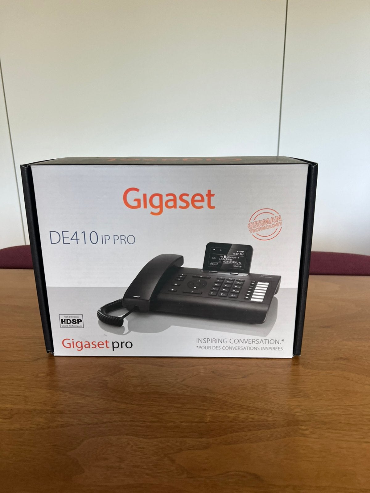 Gigaset DE410 IP Pro, Gigasetstore@gigaset.com, Nieuw, Ophalen of Verzenden, Gigaset