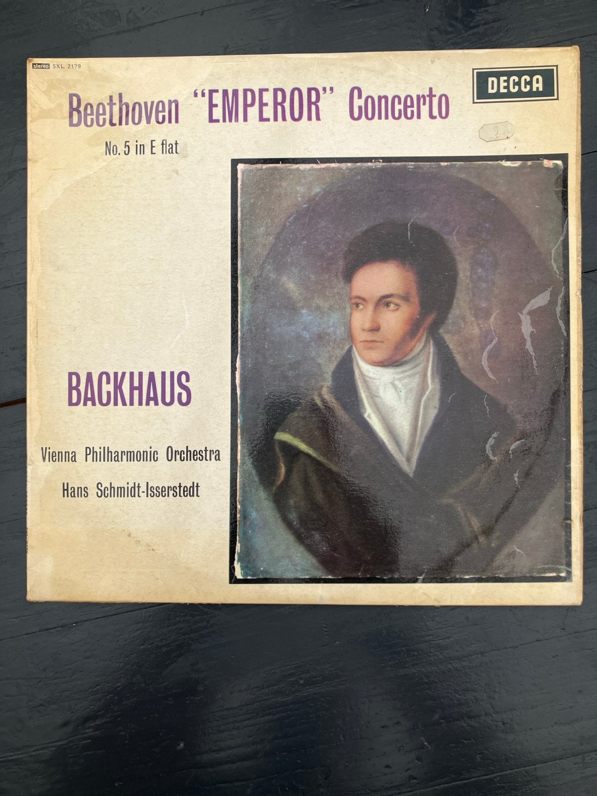Beethoven "Emperor" Concerto No. 5 - Backhaus LP, Cd's en Dvd's, LP, Gebruikt, Soloconcert, Ophalen of Verzenden