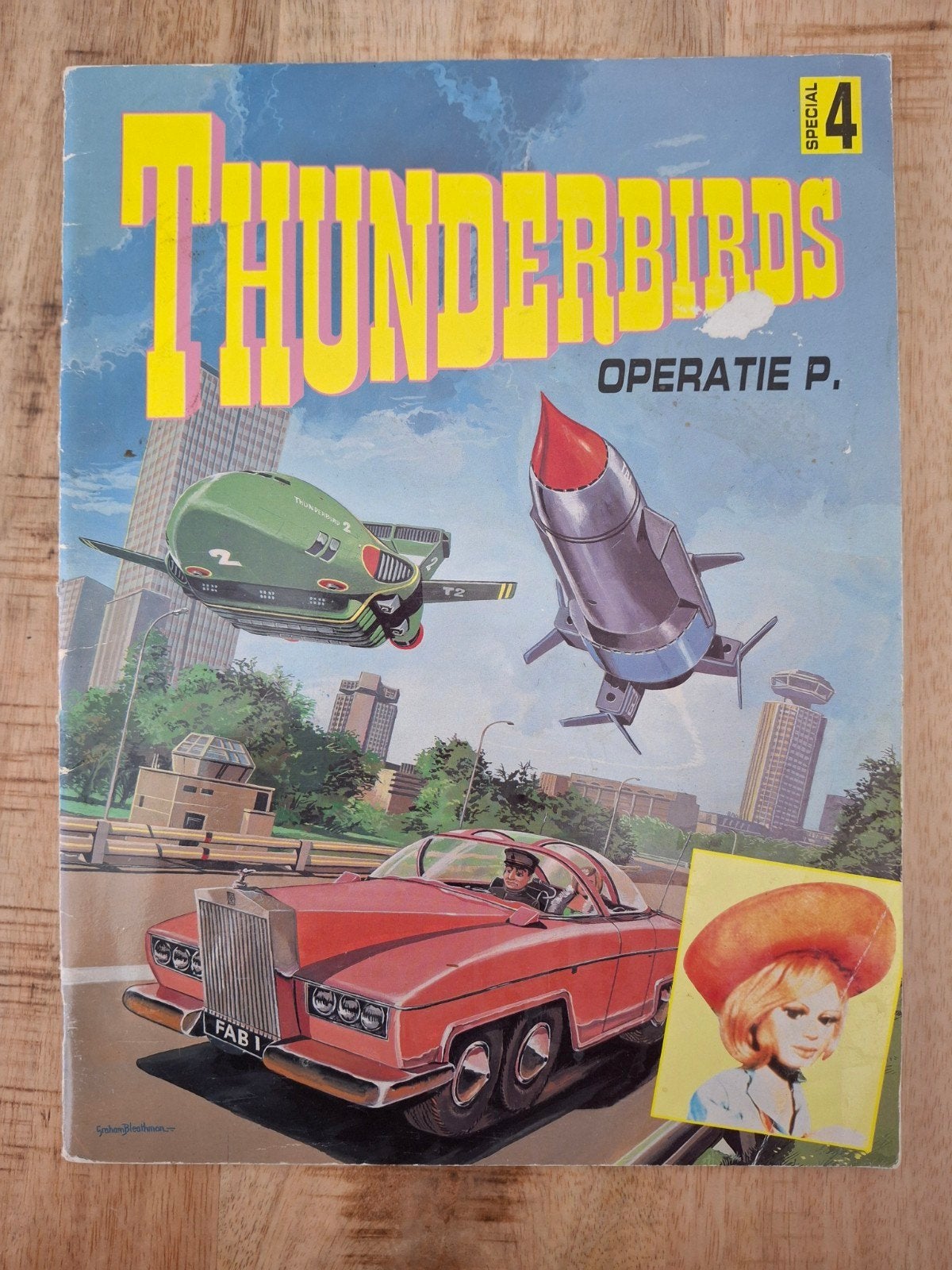Thunderbirds, Eén stripboek, Ophalen of Verzenden, Gelezen