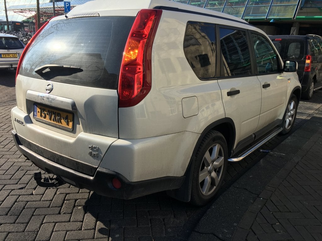 Nissan X-Trail 2008-2010 Sidebars met rvs trede, Niet ingevuld, Nieuw, Niet ingevuld, Ophalen