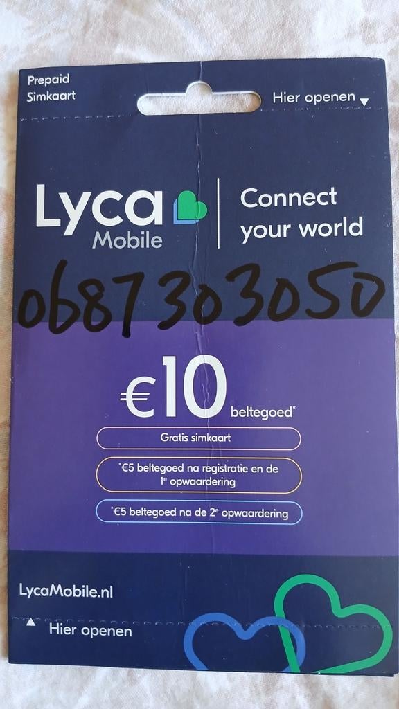 MOOI NUMMER 0687303050, Ophalen of Verzenden, Nieuw, KPN, Simkaart
