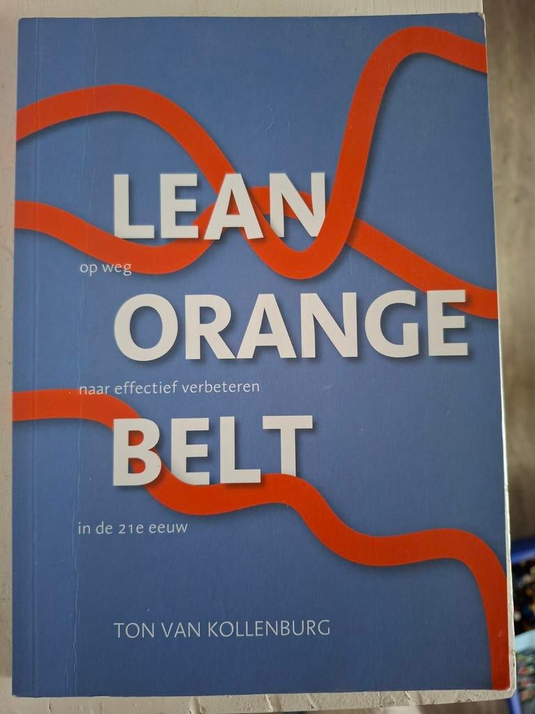 Ton van Kollenburg - Lean Orange Belt, Ophalen of Verzenden, Zo goed als nieuw, Ton van Kollenburg, Nederlands