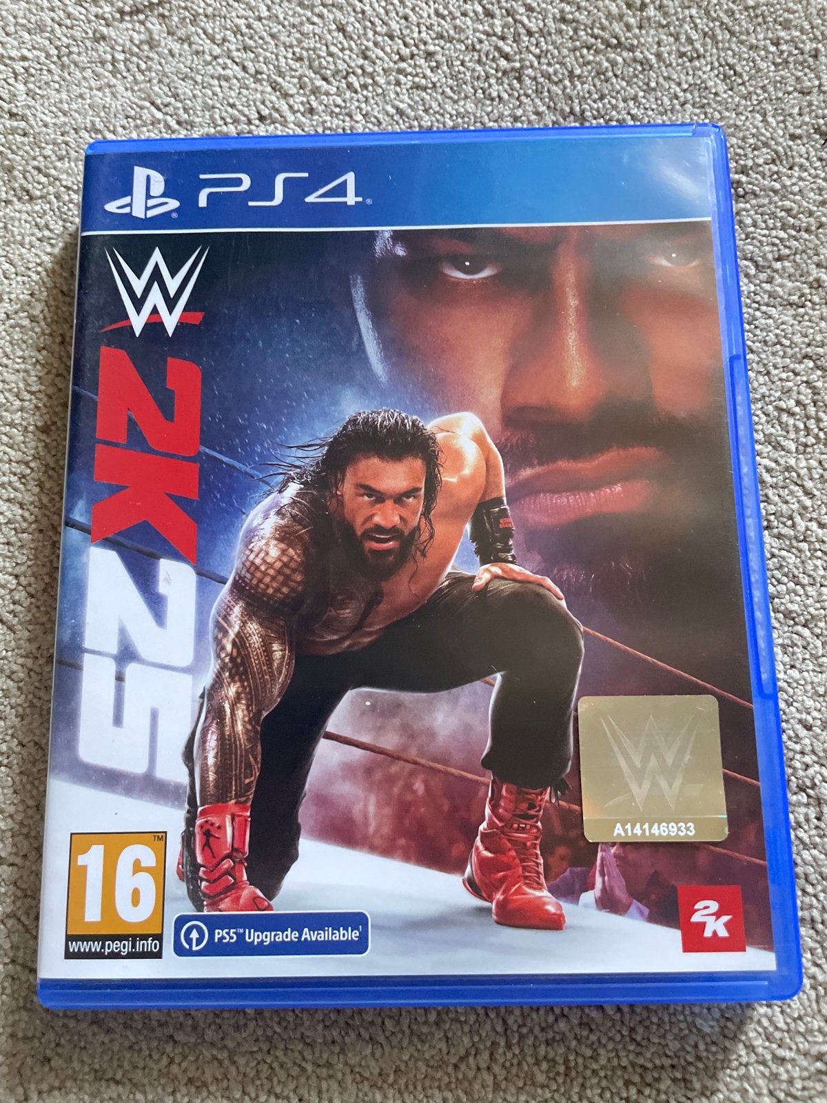 WWE 2K25 PS4 - Zo goed als nieuw, Spelcomputers en Games, Ophalen, Vechten, Eén computer, Zo goed als nieuw