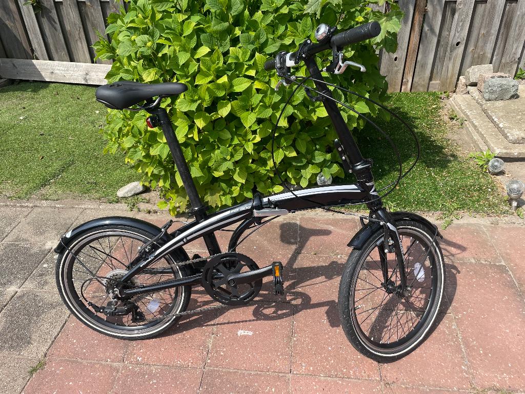 Vouwfiets FD209, Gebruikt, Velgrem, 16 tot 18 inch, Totaal opvouwbaar