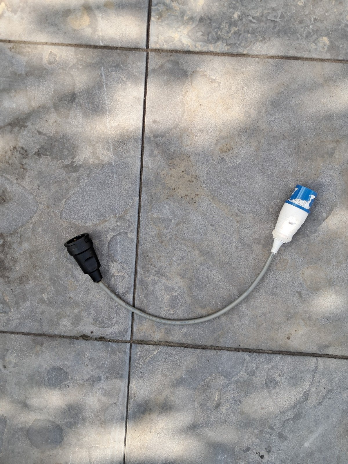 Kampeer stekker CEE naar Schuko adapter, Ophalen of Verzenden