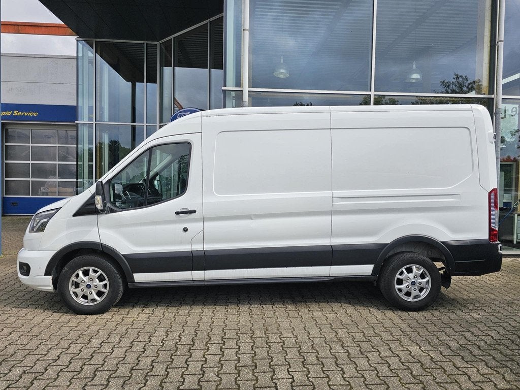 Ford Transit 350 2.0 TDCI L3H2 Limited | SCI | 170 pk automa, Stof, Euro 6, 4 cilinders, Wit