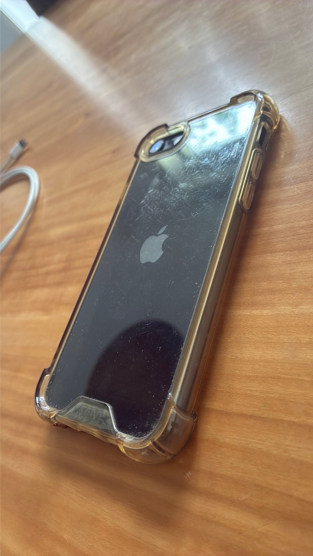 Hoesje iPhone SE, Telecommunicatie, Ophalen, Zo goed als nieuw, IPhone SE (2016), Frontje of Cover