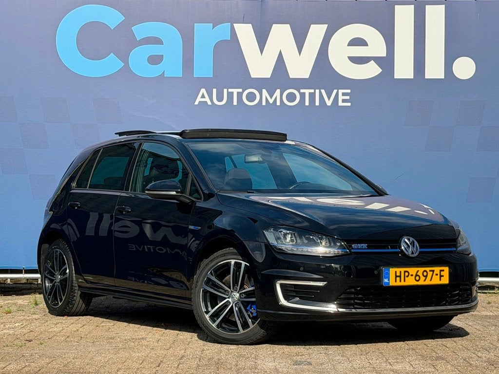 Volkswagen Golf 1.4 TSI GTE|Navi|Pano|Camera|Climate|Keyless, Auto's, Volkswagen, 8 kWh, Stof, Gebruikt, 4 cilinders