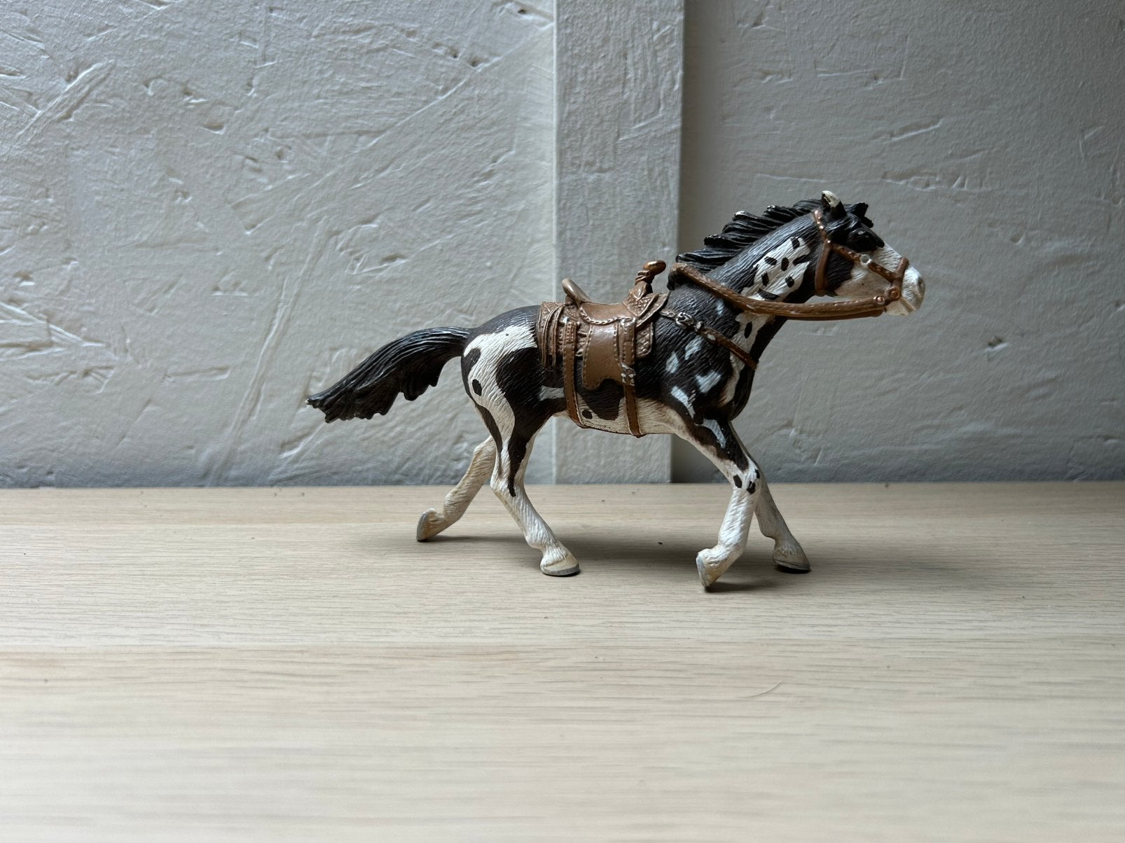 Schleich cowboy paard, Ophalen of Verzenden, Zo goed als nieuw, Paard, Beeldje of Figuurtje