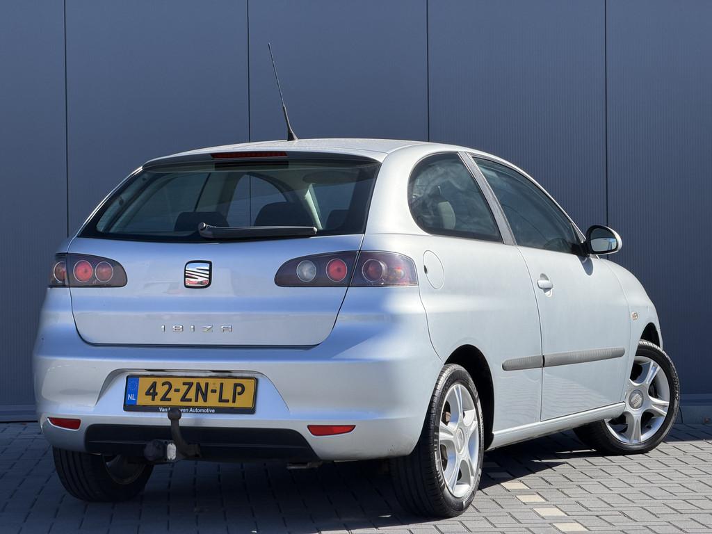 SEAT Ibiza 1.4-16V Trendstyle | RIJKLAAR | Cruise | Airco, Voorwielaandrijving, Zwart, 4 cilinders, Ibiza