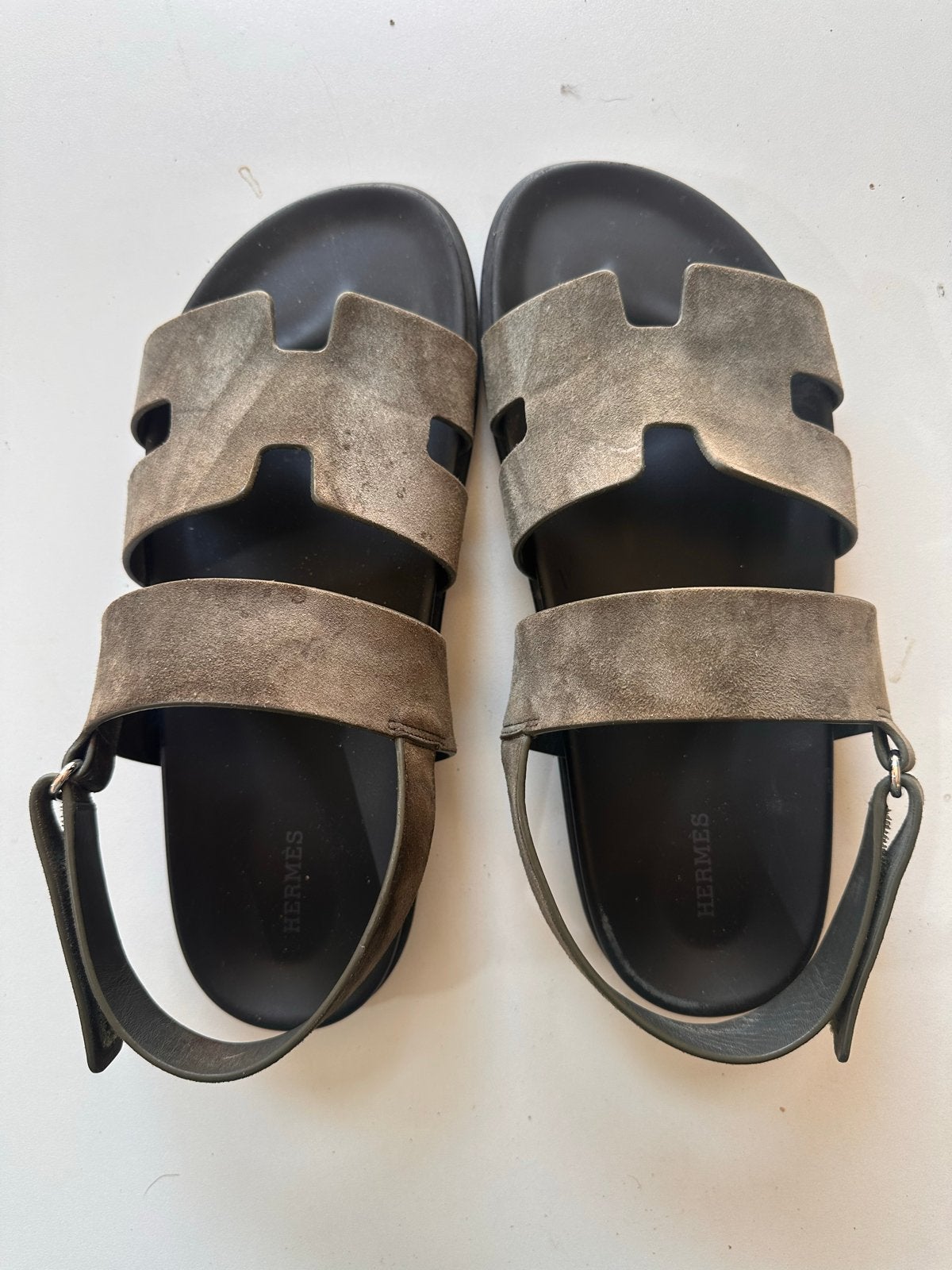 Hermès Genius sandalen maat 43, Sandalen, Overige kleuren, Ophalen of Verzenden, Gedragen