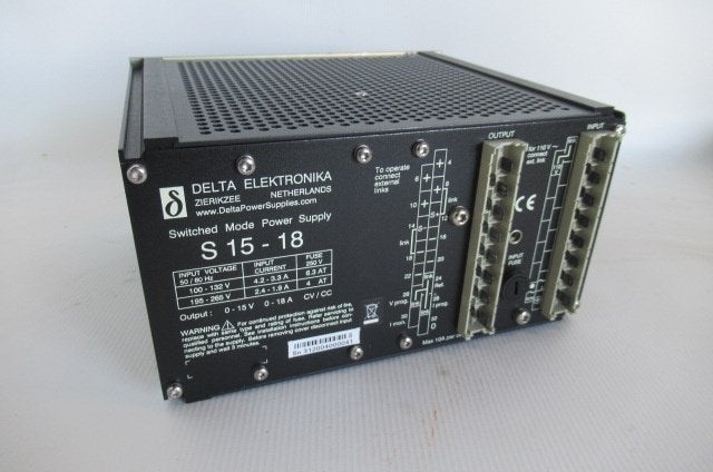 Delta Elektronika S15-18 (USED), Ophalen of Verzenden, Gebruikt