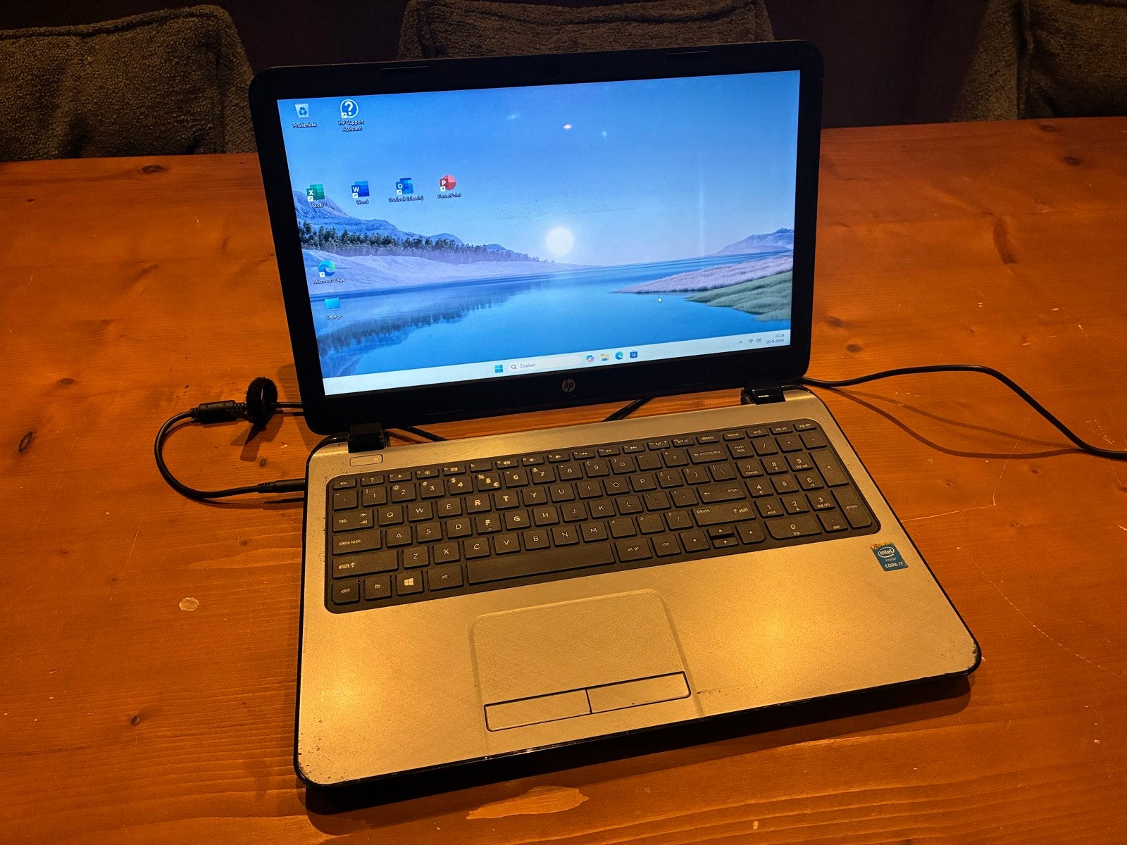 HP 15 Notebook i7-5500U, 8GB DDR3, 240GB SSD (zonder accu)