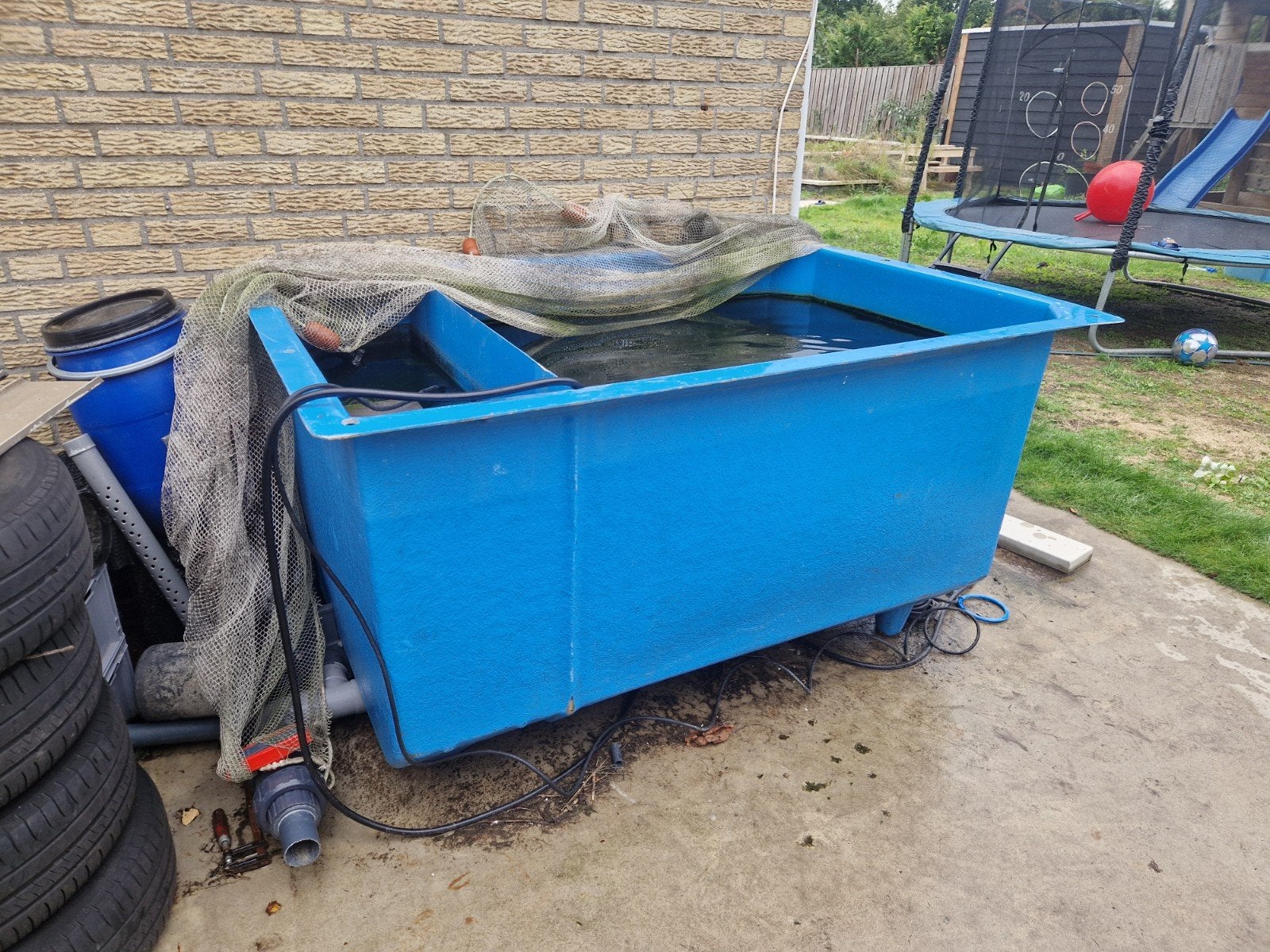 quarantaine bak koi, Ophalen of Verzenden