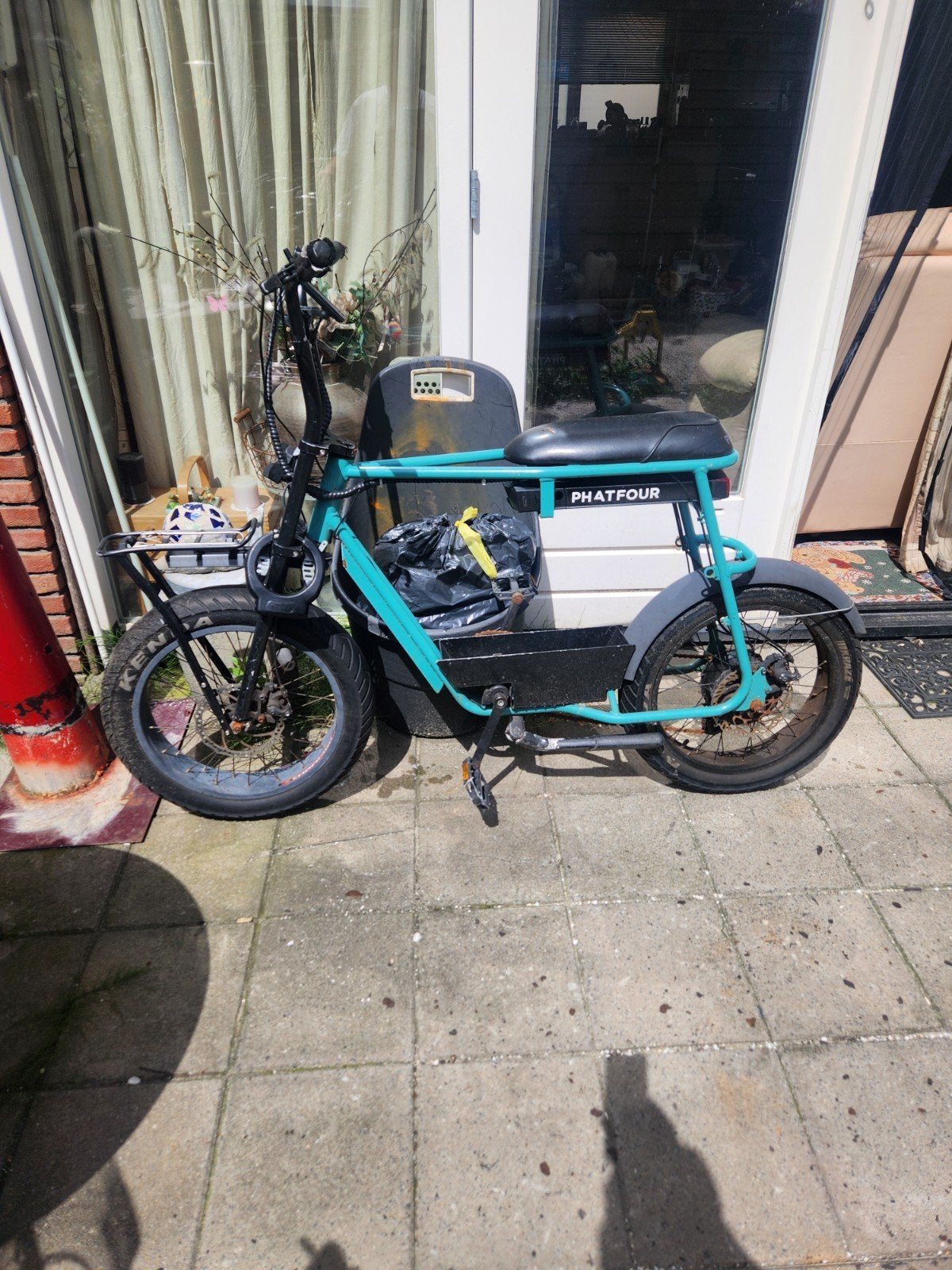 Phatfour E-fatbike met 2 accu's (accu contact defect), Fietsen en Brommers, Elektrische fietsen, Ophalen, Gebruikt, Overige merken