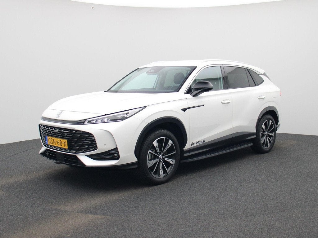 MG HS 1.5 PHEV Aut. Luxury | Leder | Elektrische stoelen | S, 12 maanden, Stof, 4 cilinders, Hybride Elektrisch/Benzine