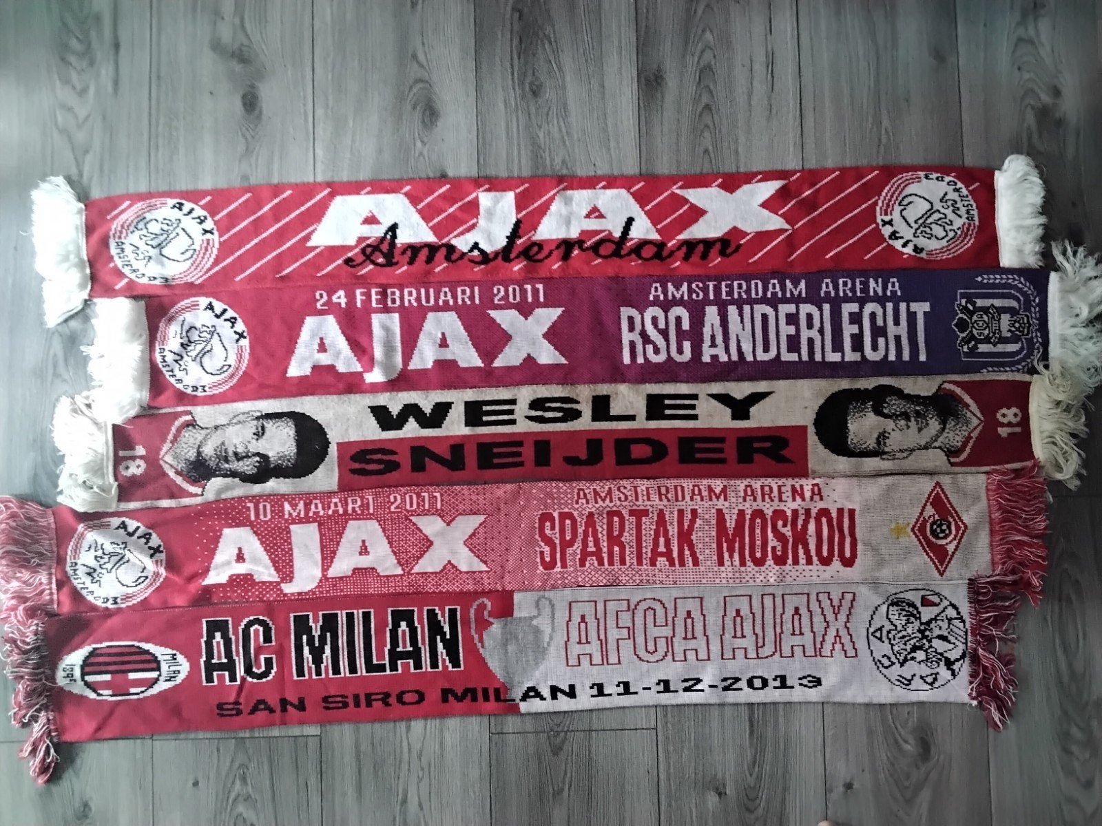 ajax sjaals, Verzamelen, Ophalen of Verzenden, Zo goed als nieuw, Ajax, Overige typen