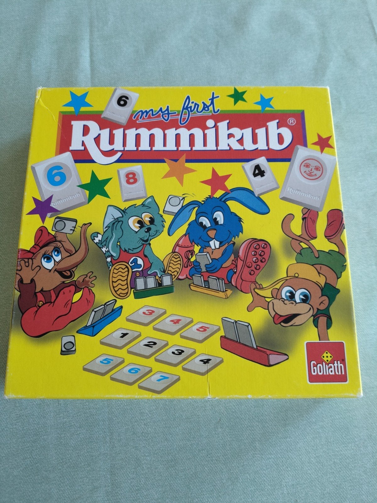 My First Rummikub - Educatief cijferspel voor kinderen, Een of twee spelers, Verzenden, Gebruikt, Goliath