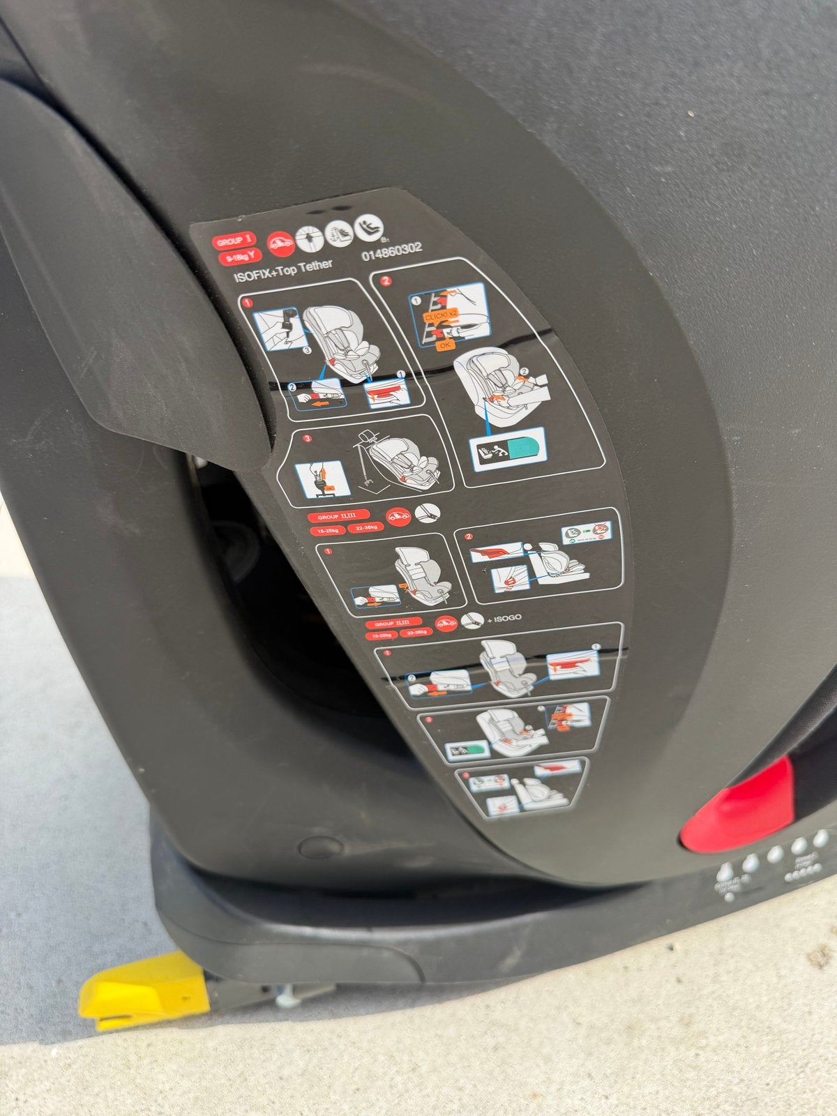 Maxi-Cosi Titan Pro Autostoel - Zo goed als nieuw, Ophalen, Autogordel of Isofix, Verstelbare rugleuning, Zo goed als nieuw