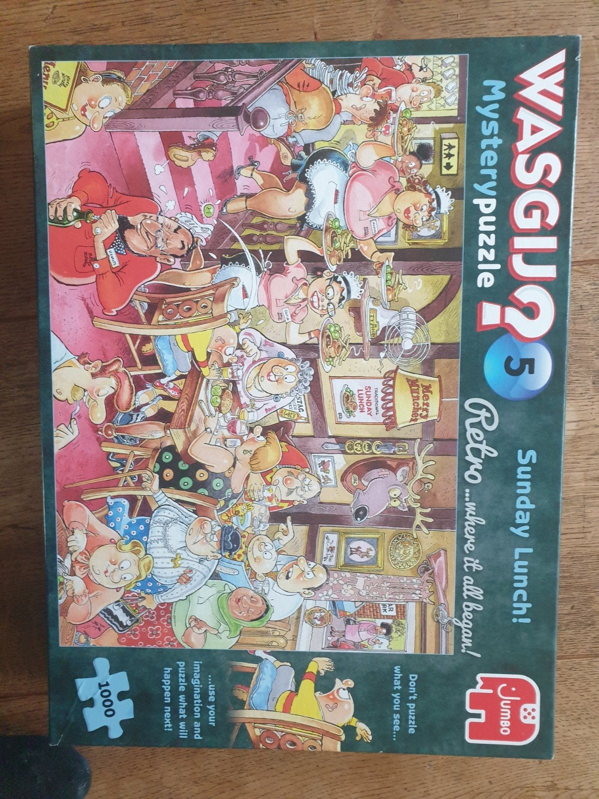 Wasgij Mystery puzzel 5 retro, Hobby en Vrije tijd, Ophalen